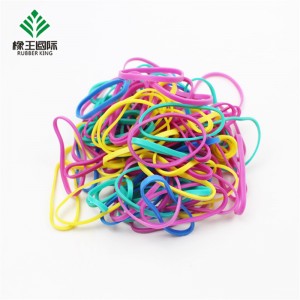Factory Vente directe couleur TPR Haute élasticité forte dureté et bande de caoutchouc de cheveux durable